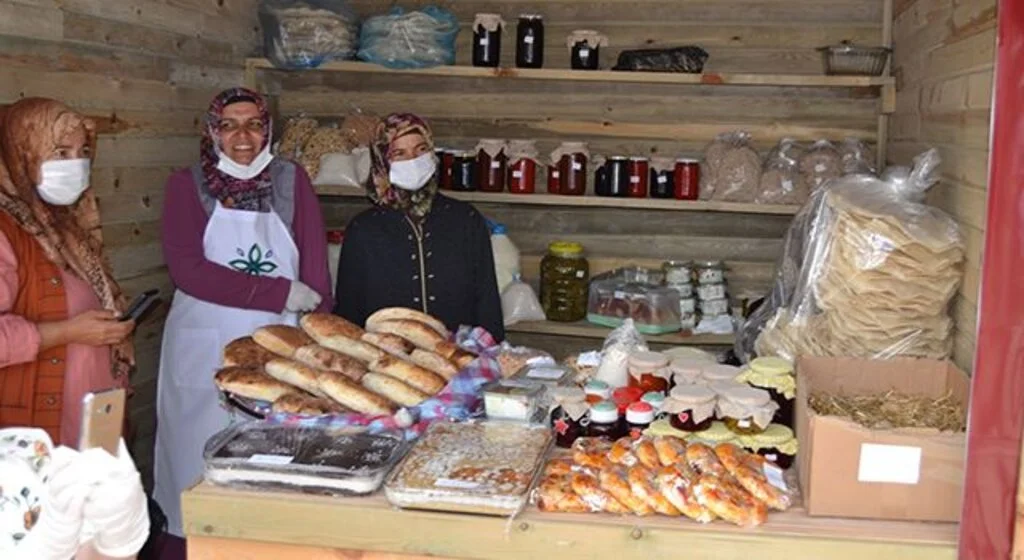Asarcıklı üreten kadınlara 'pazar'