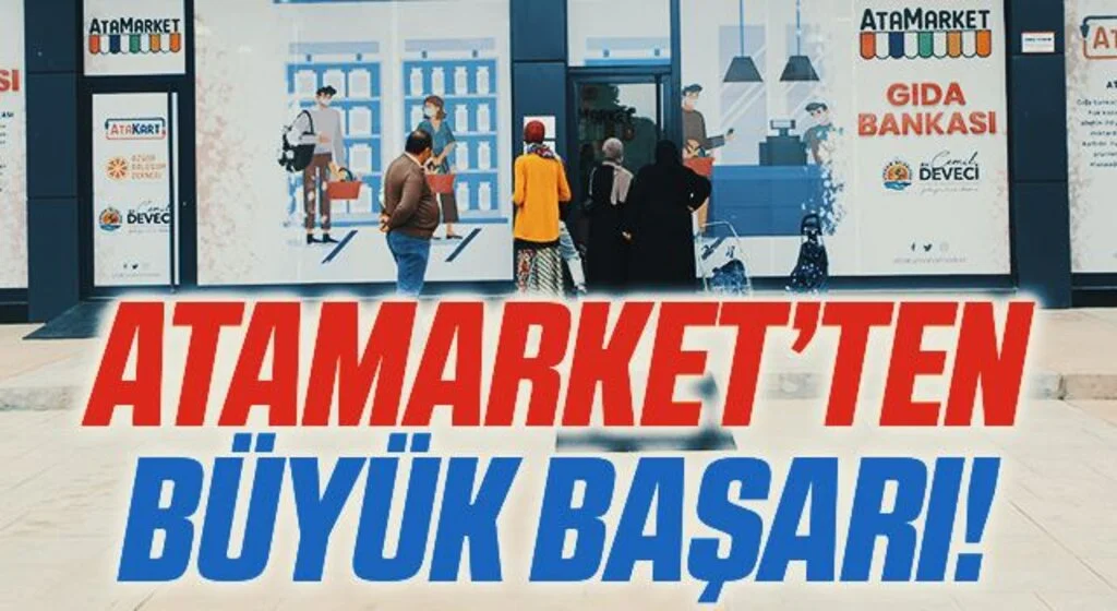 AtaMarket 8 ayda 516 aileyi sevindirdi