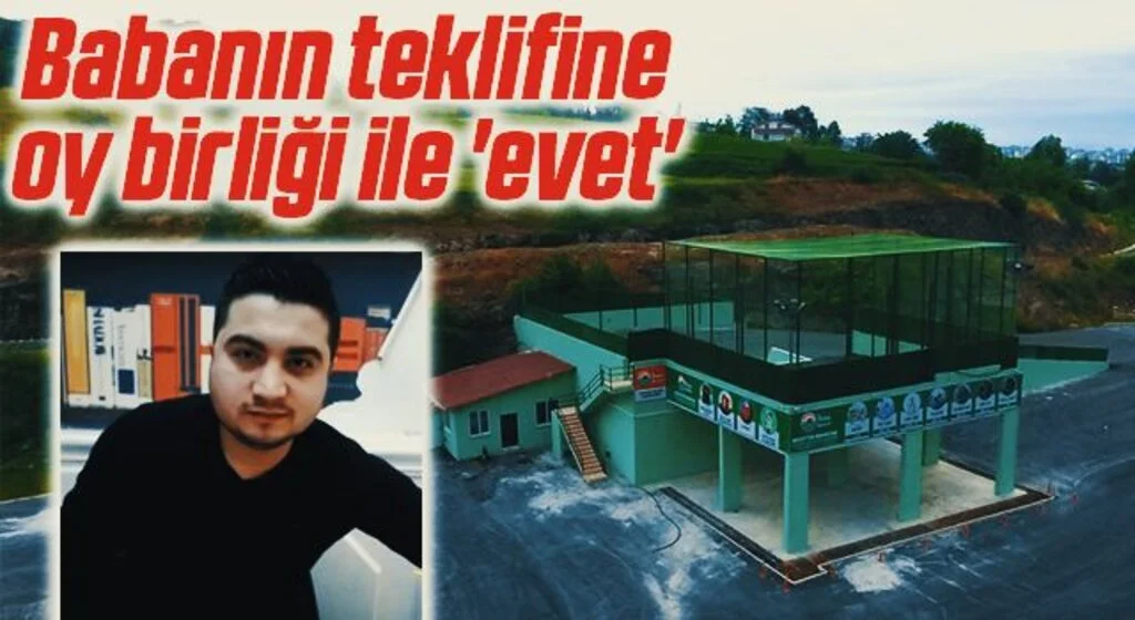 Babanın teklifine oy birliği ile 'evet'