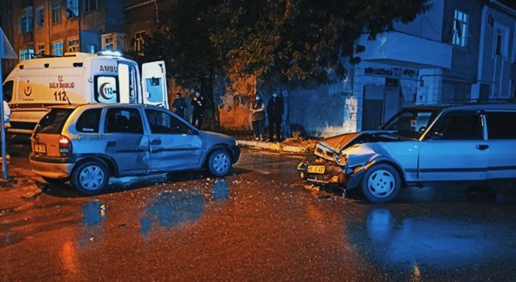 Bafra'da trafik kazası: 4 yaralı