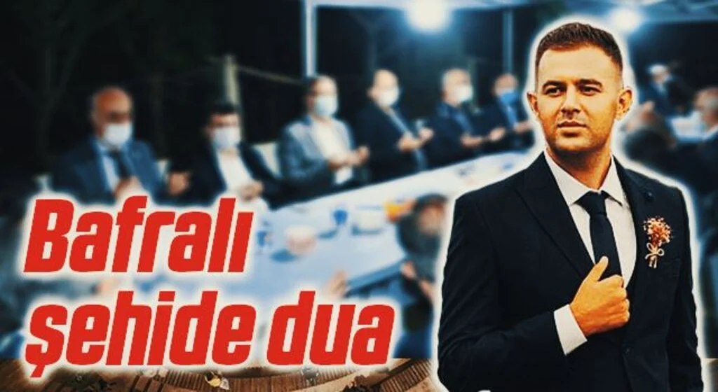 Bafralı şehit Samet Şeker'e dua