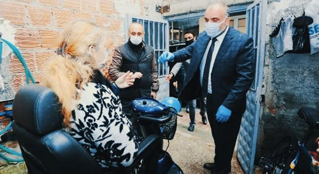 Başkan Sandıkçı: Yürüteç ihtiyacı olan Canikli vatandaşlarımız bize ulaşsın