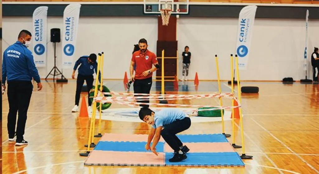 Canik’te Eğlenceli Parkur etkinliği
