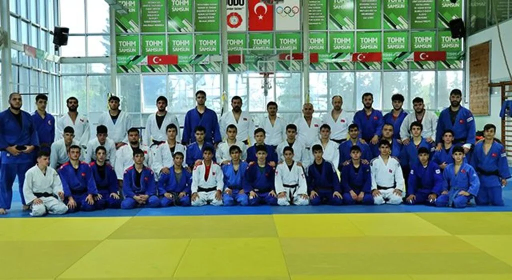 Erkek Judo Ümit Milli Takımı, Avrupa Şampiyonası hazırlıklarını Samsun'da sürdürüyor