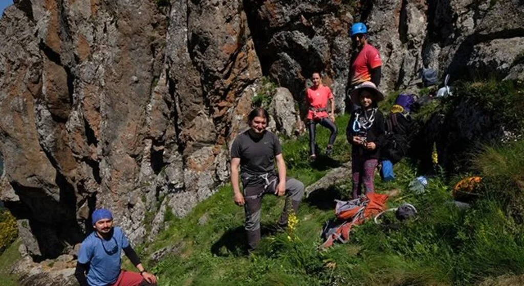 Giresun Kümbet Yaylası kaya tırmanıcılarının da gözdesi olacak
