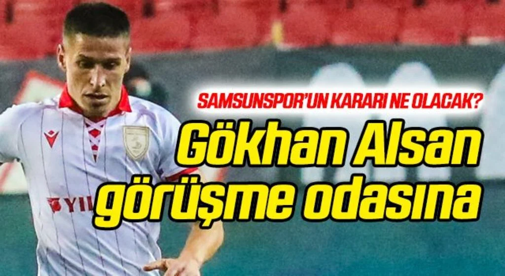 Gökhan Alsan görüşme odasına