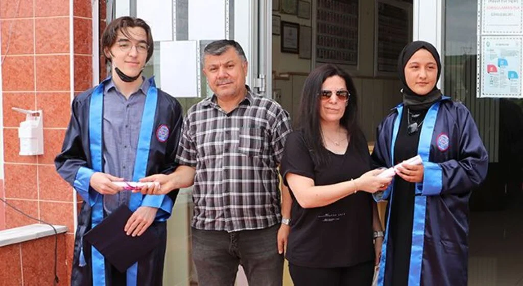 Havza Fen Lisesinde mezuniyet heyecanı