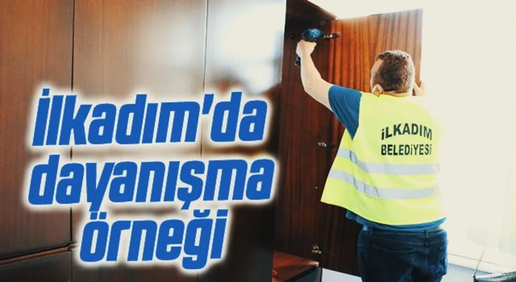 İlkadım'da dayanışma örneği