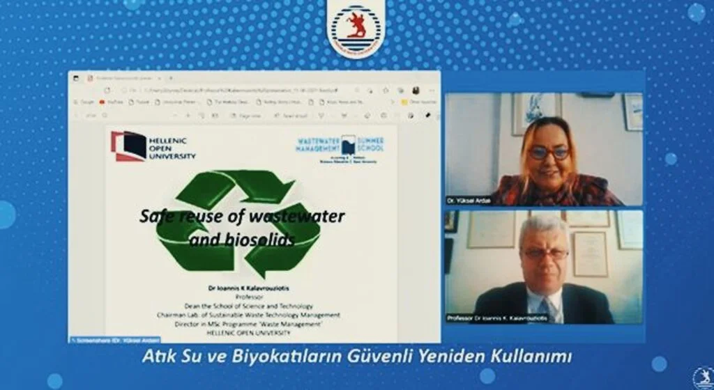 Kalavrouziotis: “Arıtılmış evsel atık sular, tarımsal ürün sulaması için yeniden kullanılmalı”