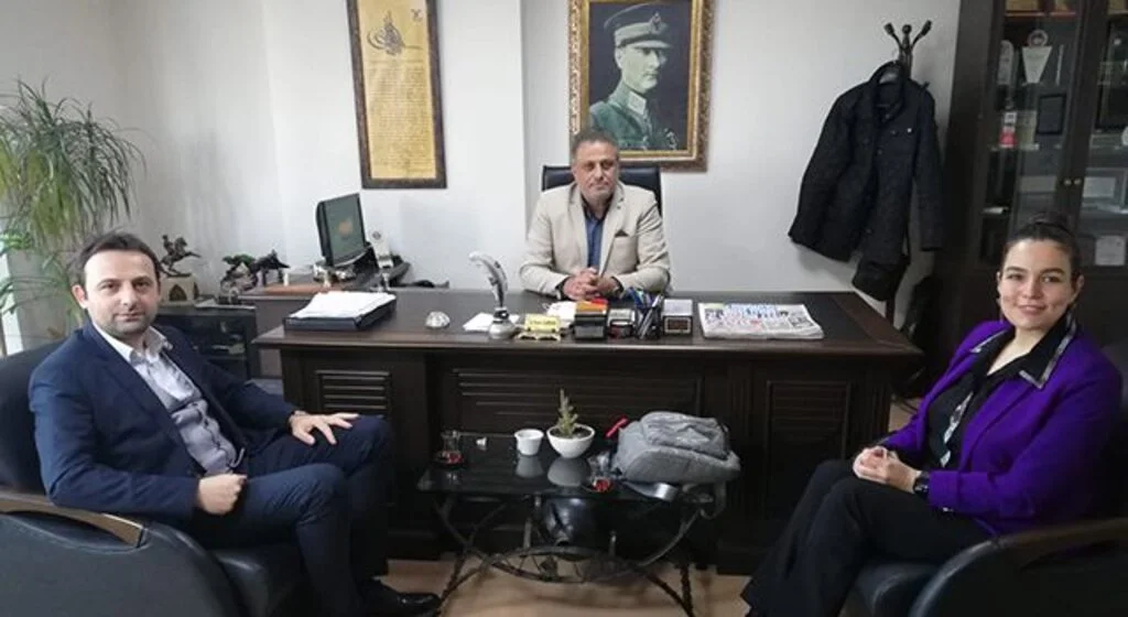 Kalkavan ve Özyar'dan taziye ziyareti
