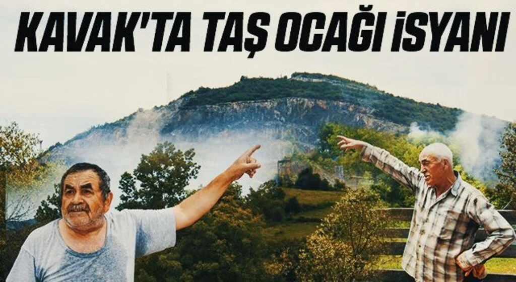 Kavak'ta Taş Ocağı İsyanı