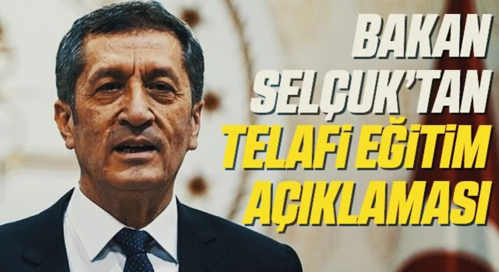 Milli Eğitim Bakanı Selçuk'tan telafi eğitimi açıklaması
