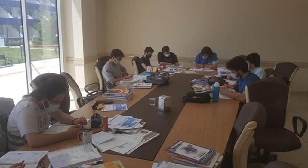Öğrenciler YKS kampını tamamladı