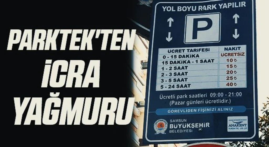 PARKTEK'ten İcra Yağmuru