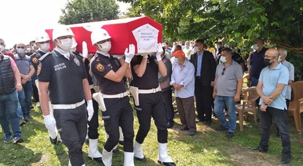 Polis memuru Keleş’e son görev