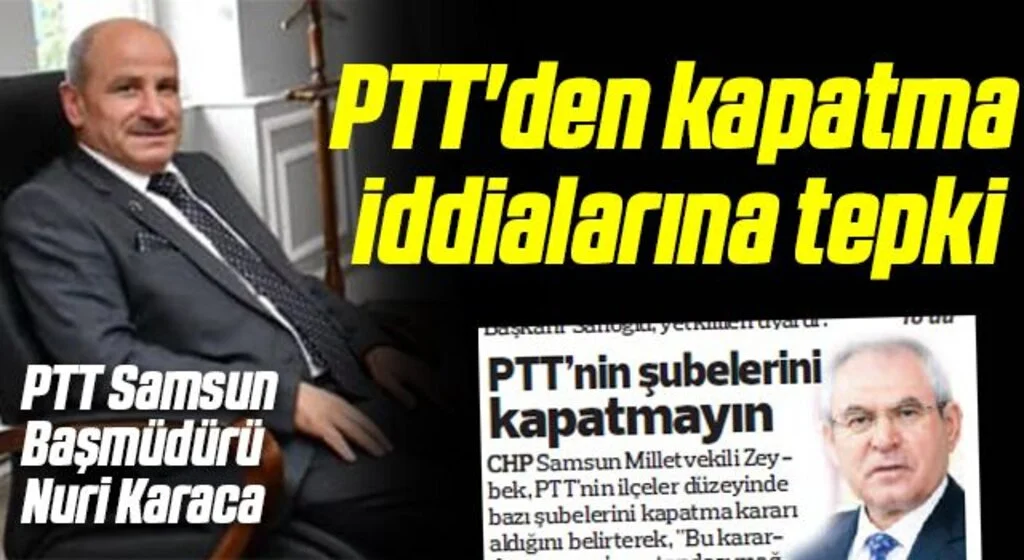 PTT'den kapatma iddialarına tepki