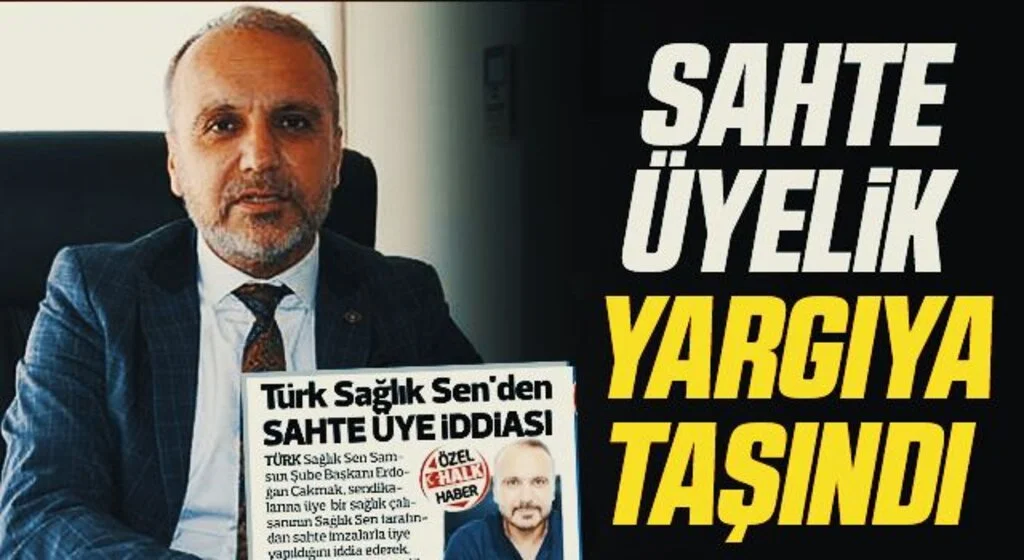 Sahte üyelik yargıya taşındı
