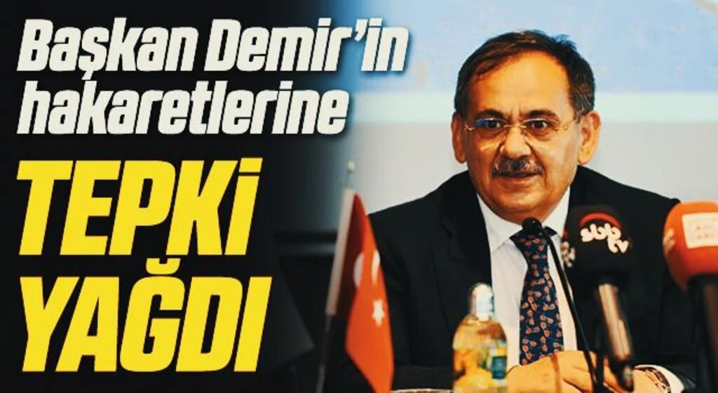 Samsun Büyükşehir Belediye Başkanı Demir'in Hakaretlerine Tepki Yağdı