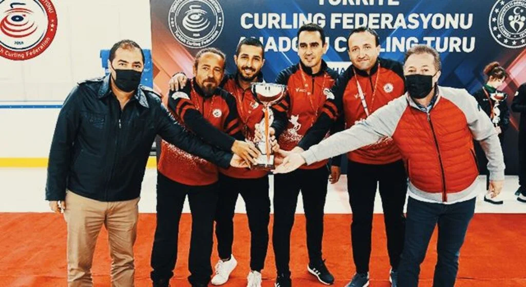 Samsun il karma takımı Curling'de Türkiye 2.'si oldu
