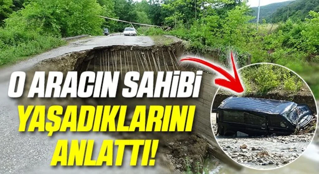 Samsun Sele kapılan panelvan aracın sahibi korku dolu anları anlattı