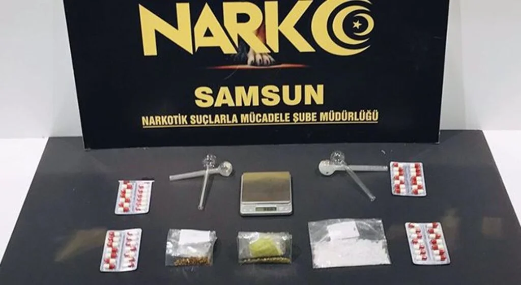 Samsun'da 3 kişi uyuşturucu ticaretinden gözaltına alındı