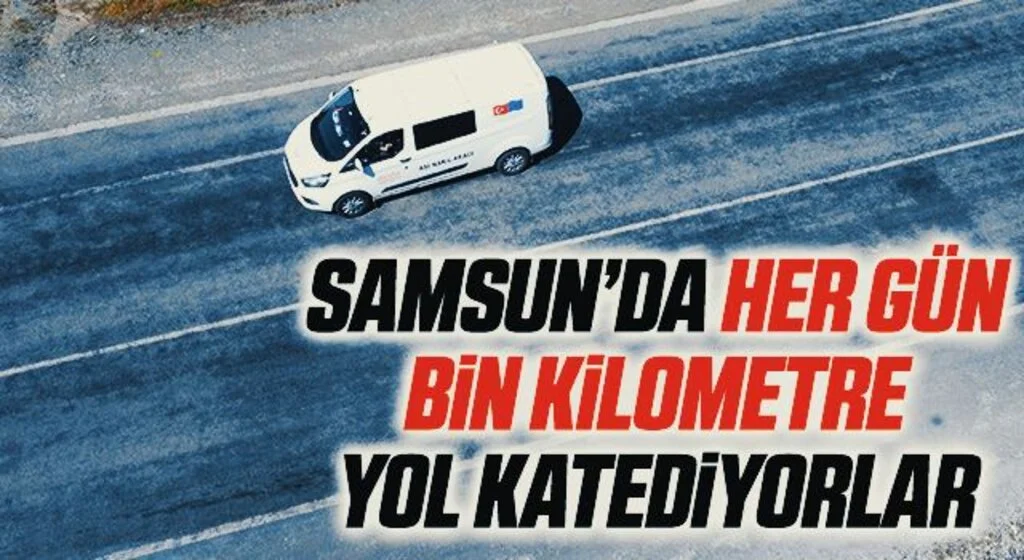 Samsun'da aşıların dağıtımı için her gün bin kilometreye yakın yol katediliyor