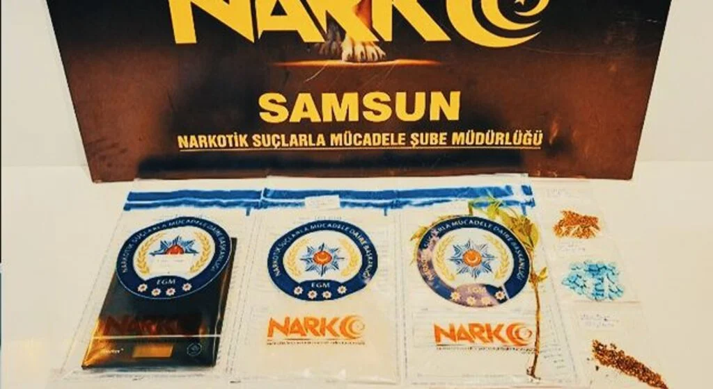 Samsun'da bir kadın uyuşturucu ticaretinden gözaltına alındı