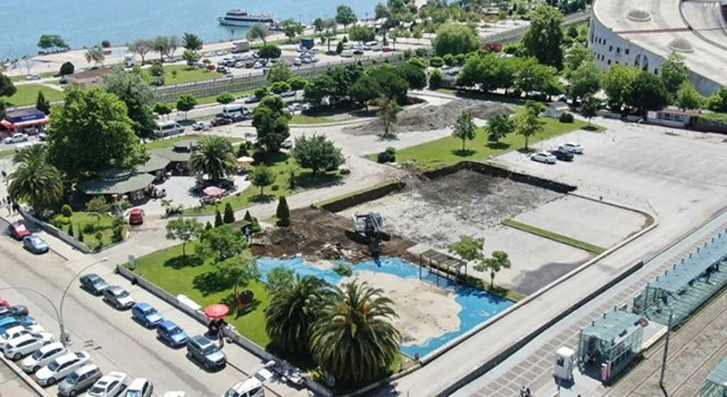 Samsun'da 'İlçe Toplu Ulaşım Transfer Merkezi' inşaatı başladı