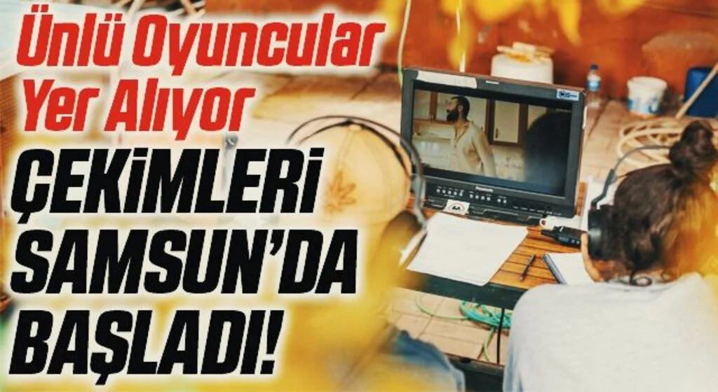 Samsun'da 'Keşkeden Hemen Önce' seti kuruldu
