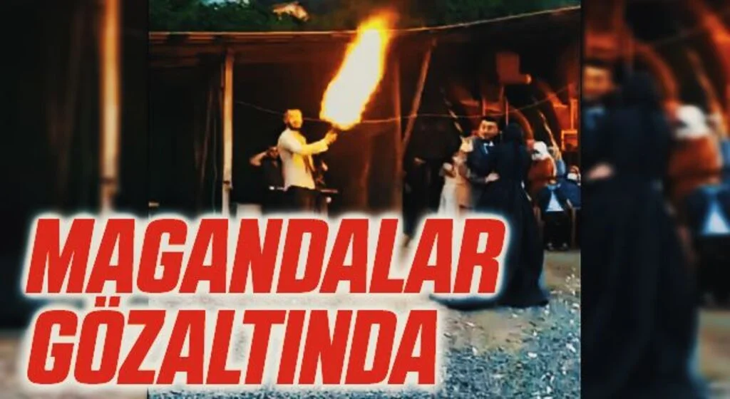 Samsun'da Magandalar gözaltında