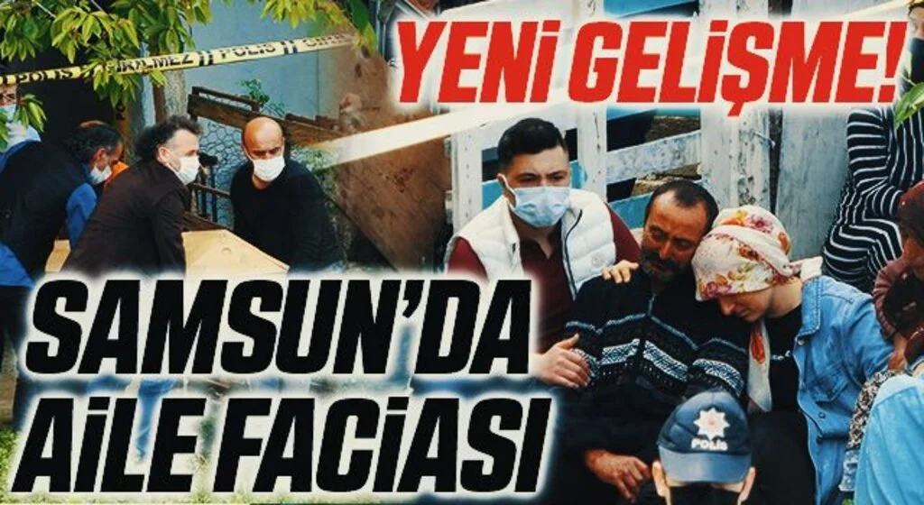 Samsun'da Önce eşini sonra kendini vuran çiftin cesetleri otopsi için morga kaldırıldı