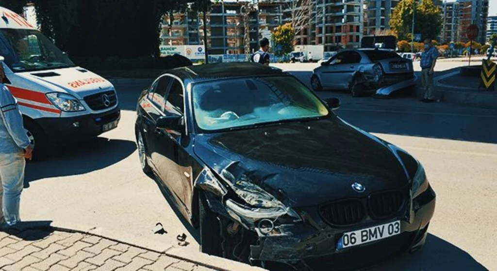 Samsun'da trafik kazası: 1 yaralı