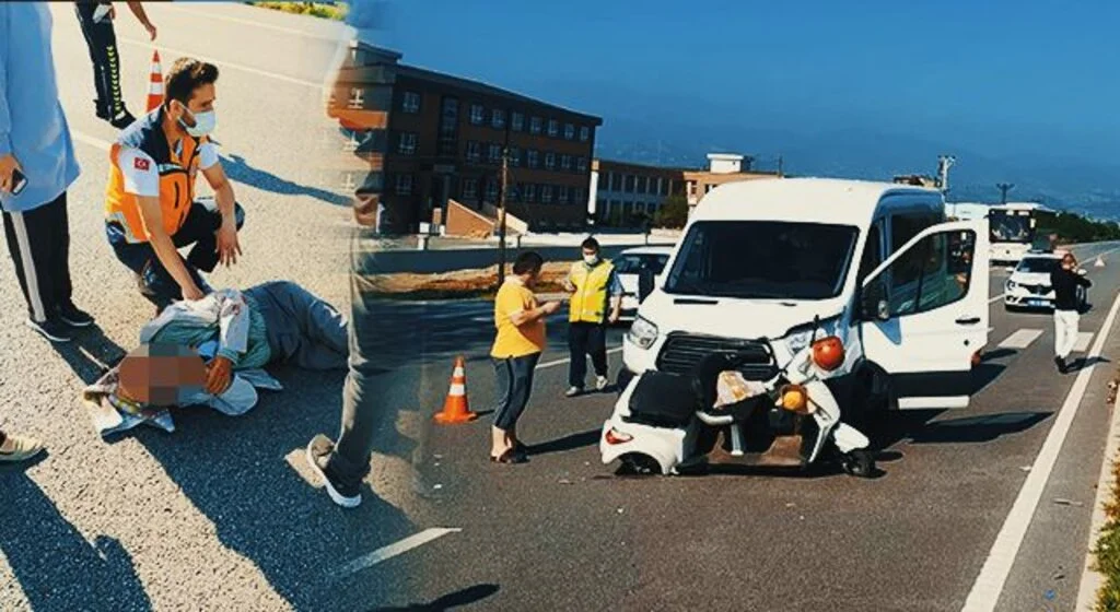 Samsun'da trafik kazası: 1 yaralı