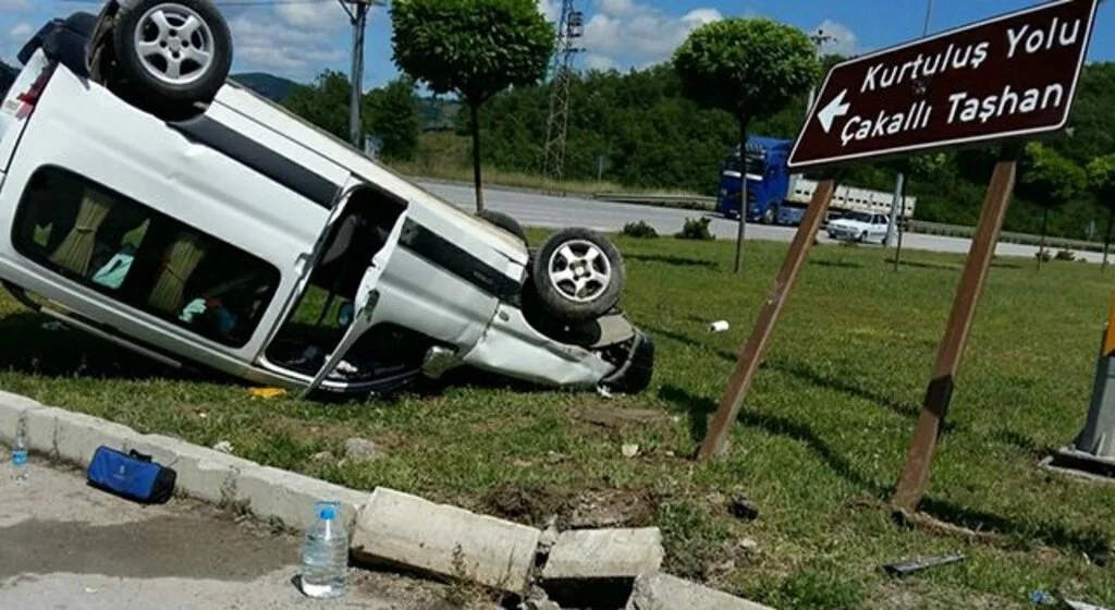 Samsun'da trafik kazası: 4 yaralı