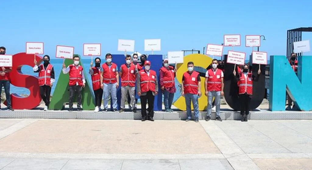 Samsun'da Türk Kızılay'ının 153. yıl heyecanı
