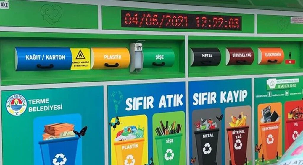 Samsun'daki sıfır atık kumbara ve konteyner sayıları hızla artıyor