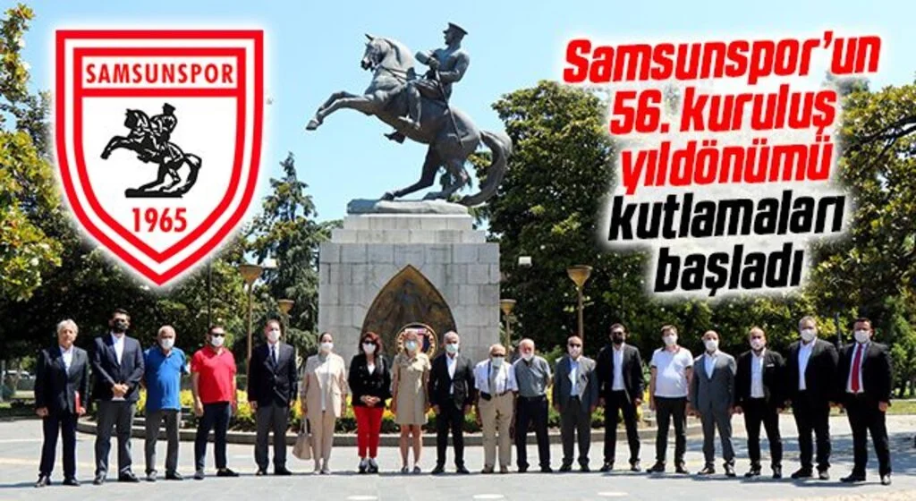 Samsunspor’un 56. kuruluş yıldönümü kutlamaları başladı