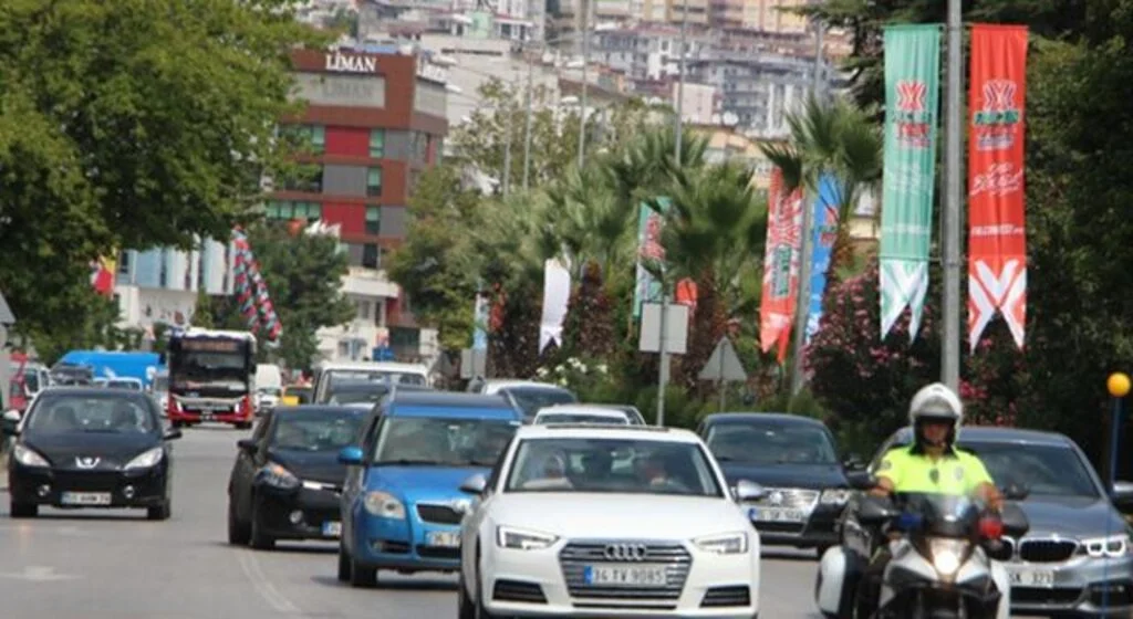 Samsun'ta taşıt sayısı artıyor