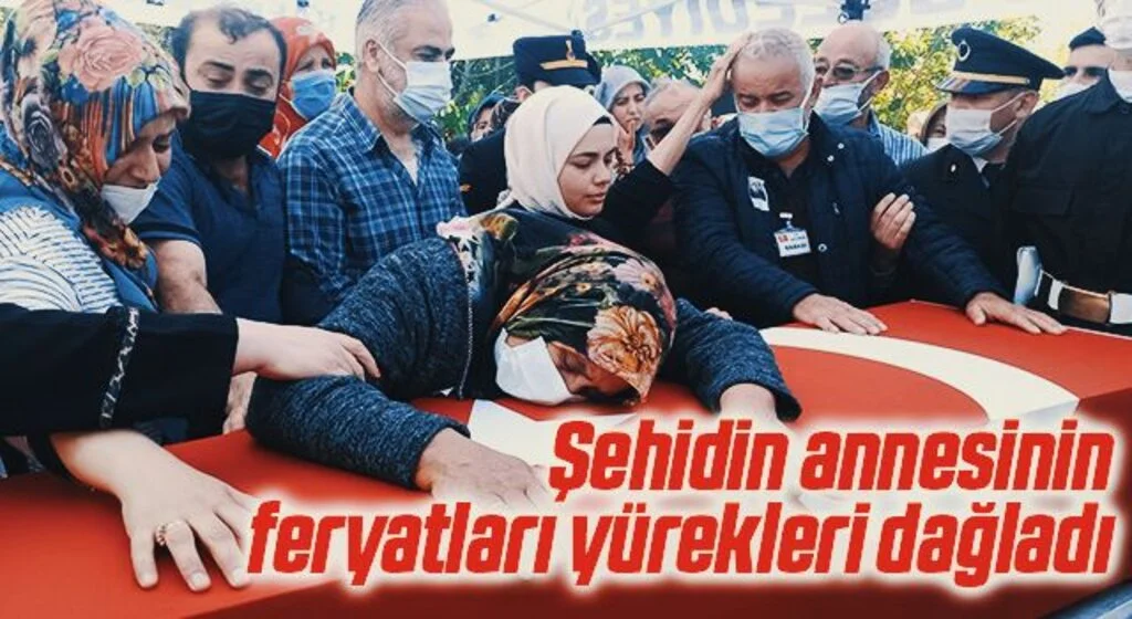 Şehidin annesinin feryatları yürekleri dağladı