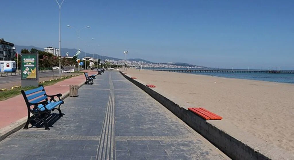 Sokağa Çıkma Kısıtlamasında Samsun Sokakları
