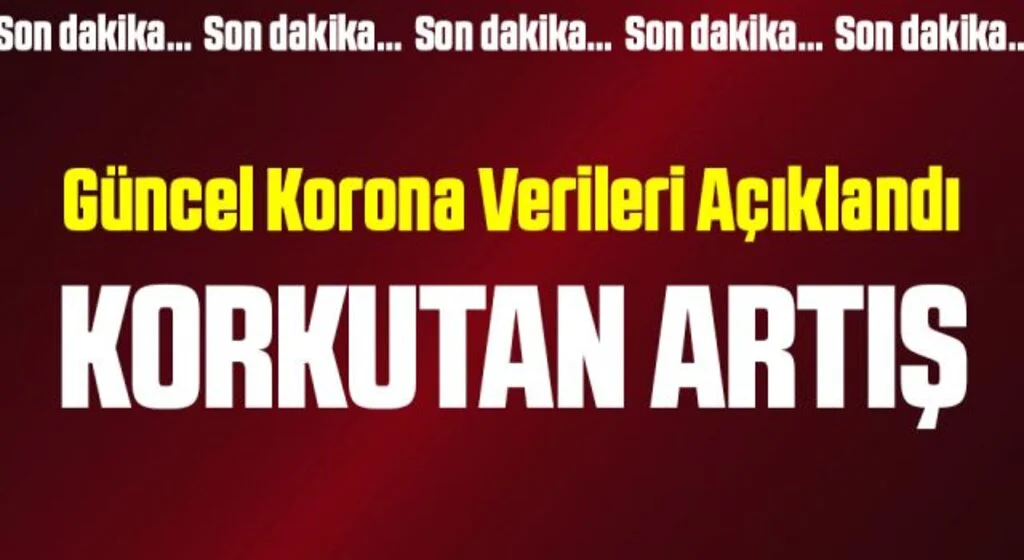 Son Dakika: 14 Haziran koronavirüs tablosu açıklandı