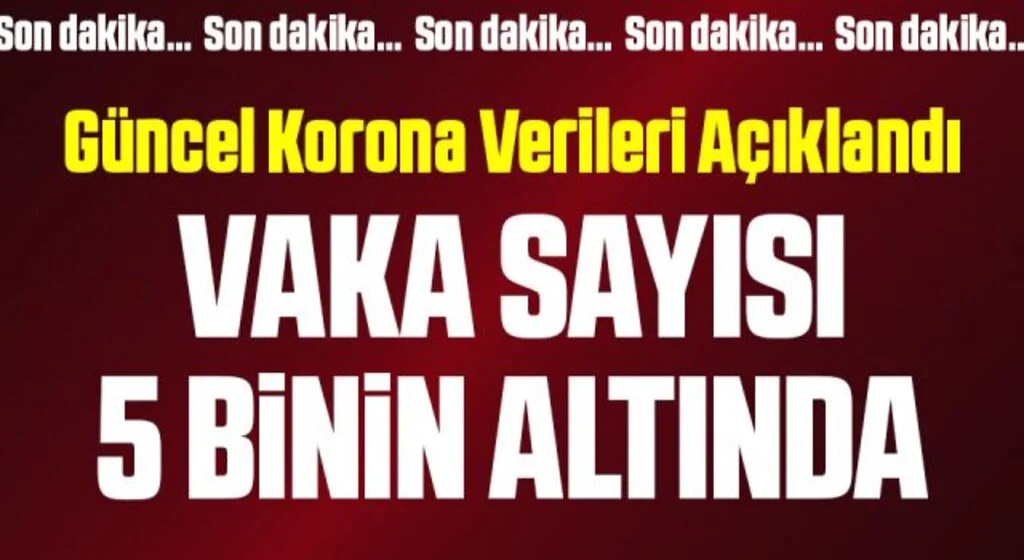 Son Dakika: 27 Haziran koronavirüs tablosu açıklandı