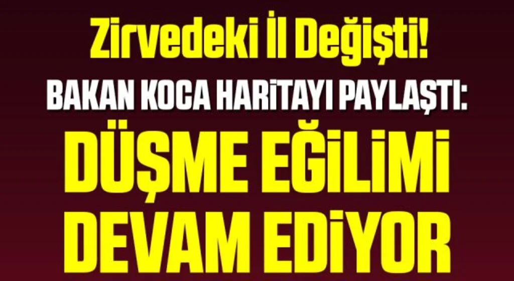 Son dakika! Bakan Koca, illere göre haftalık vaka sayısını açıkladı