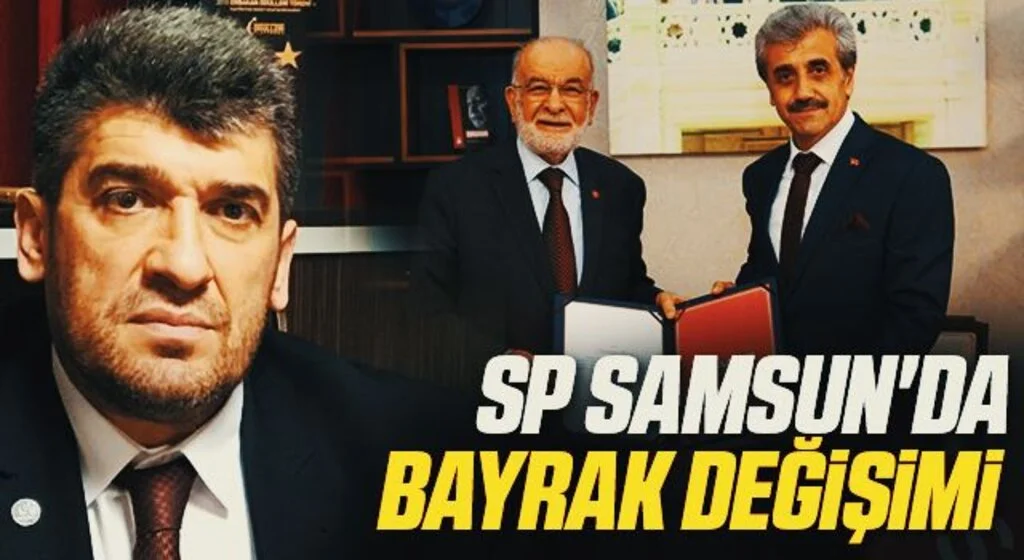 SP Samsun'da bayrak değişimi 
