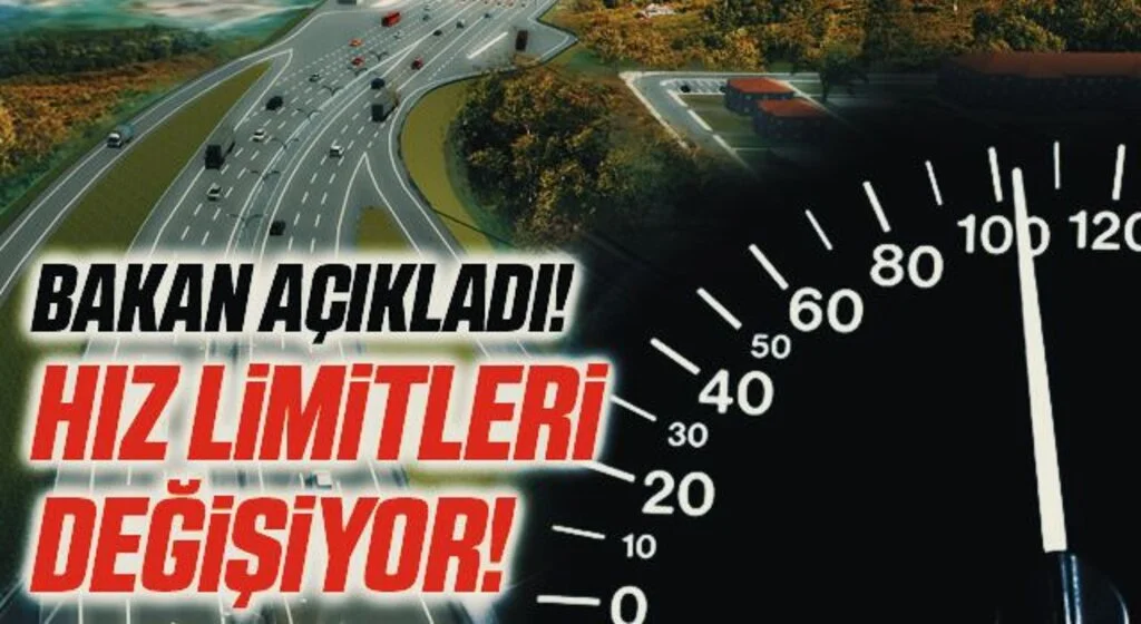 Süleyman Soylu açıkladı Hız Limitleri Değişiyor!