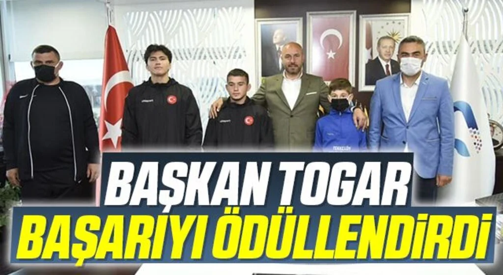 Tekkeköy Belediye Başkanı Hasan Togar Başarıyı Ödüllendirdi
