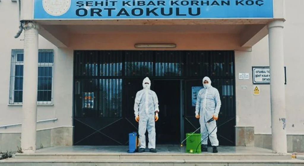 Terme'de okullar yüzyüze eğitime hazır