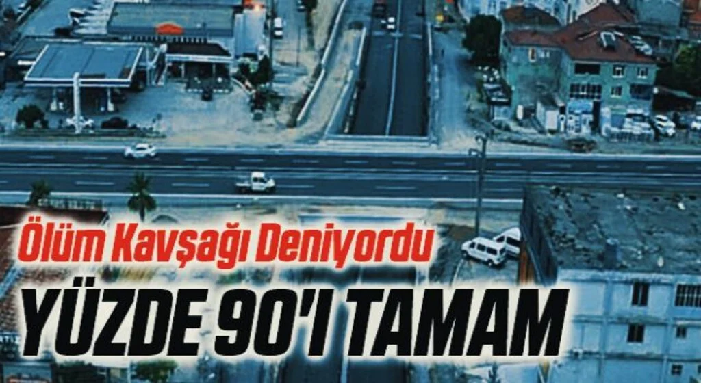 Tofaş Kavşağı'nın yüzde 90'ı tamam