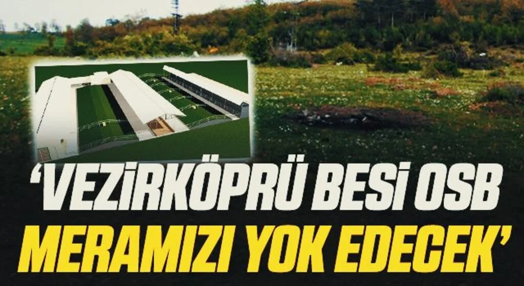 'Vezirköprü Besi OSB meramızı yok edecek'