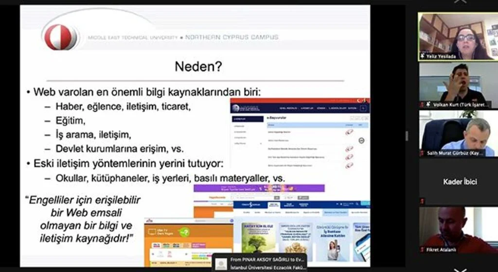Web Erişilebilirlik Eğitimi tamamlandı